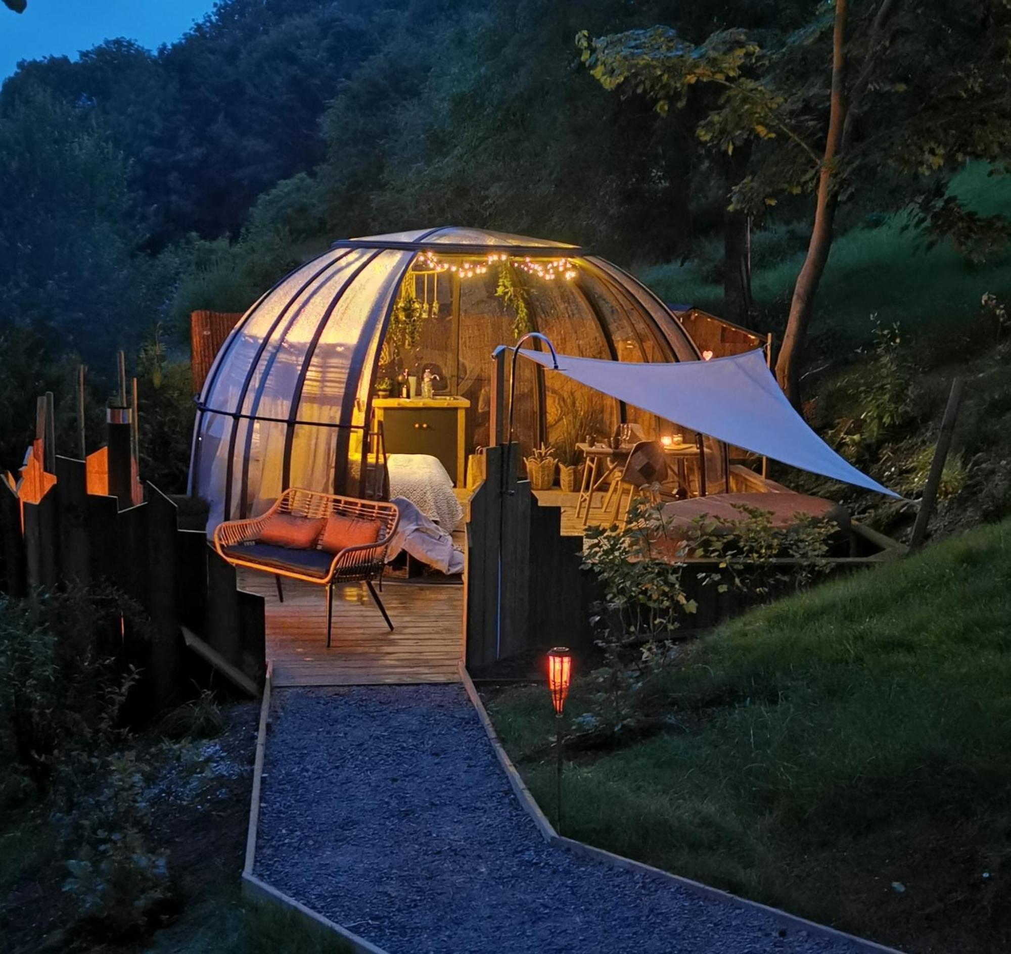 Hotel Dome De La Bergerie Saint-Valery-en-Caux Exterior foto